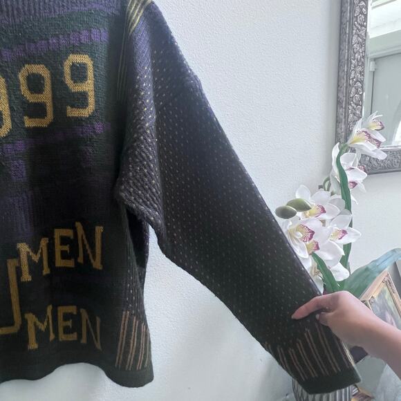 Vintage 1999 UMEN Men's Pullover Sweater Size Small - Picture 4 of 6